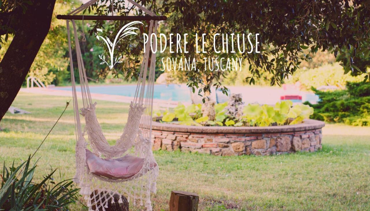 Podere Le Chiuse Sovana Exterior photo